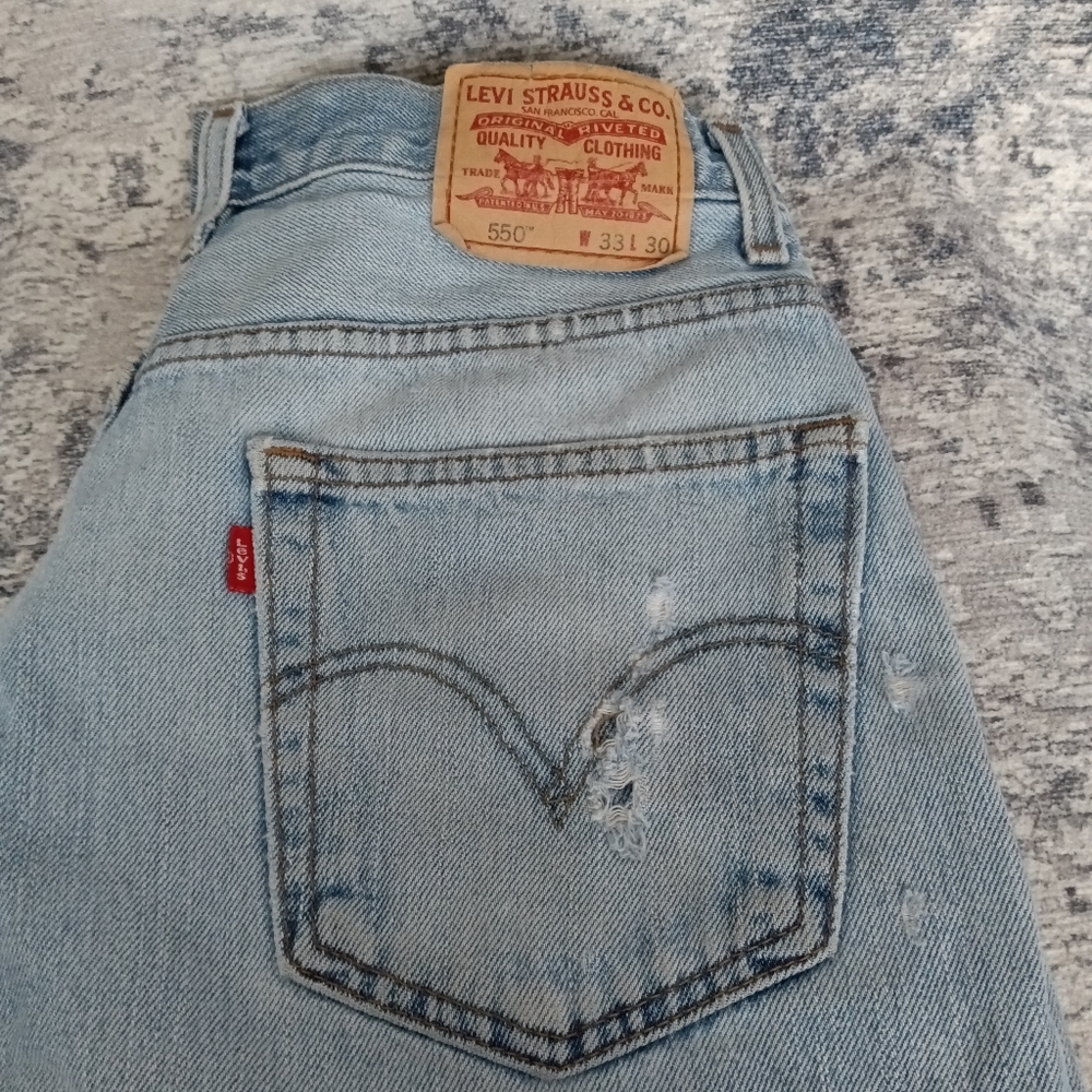 Vintage Levi's STRAUSS 550 Red Label Size 33x30